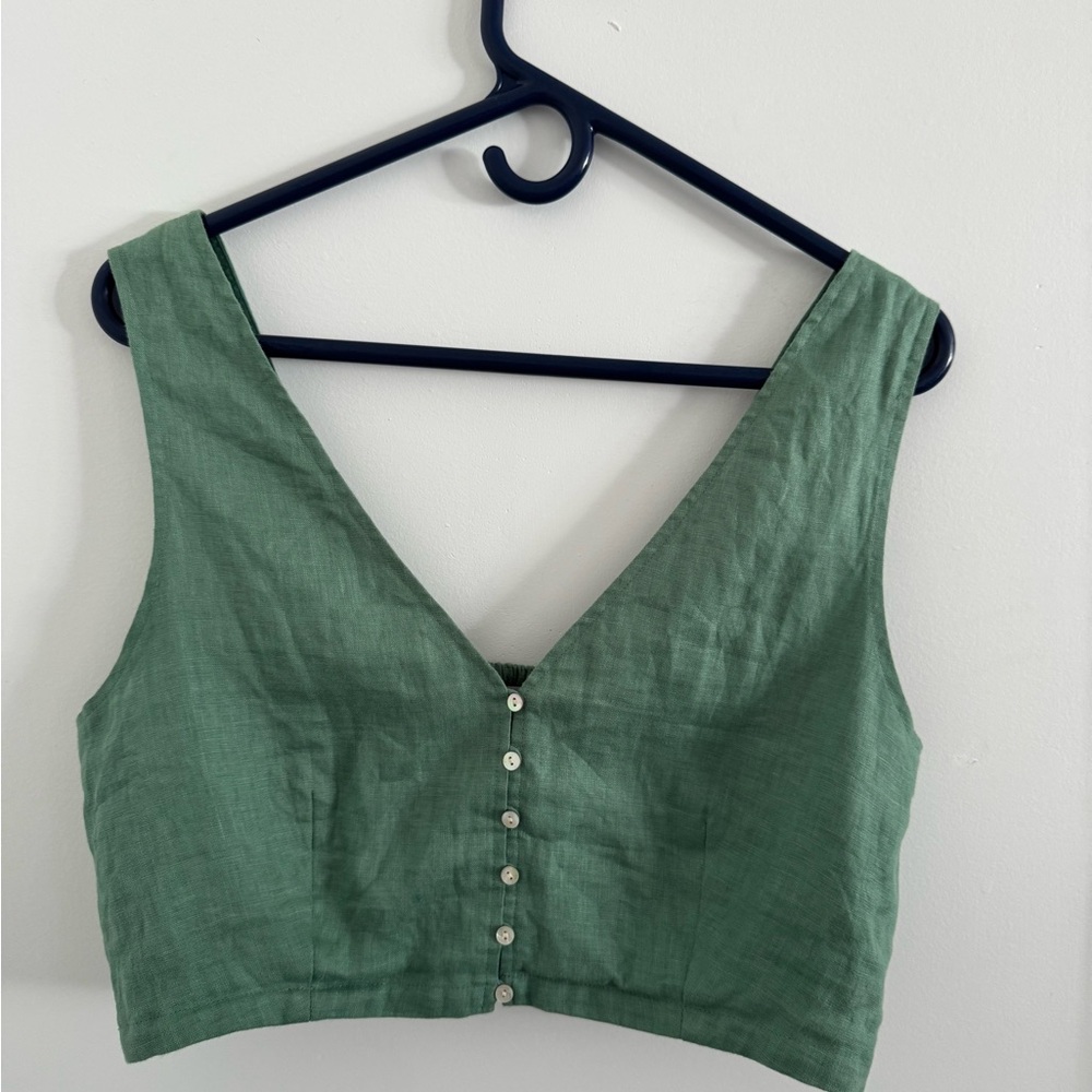 Madewell Gwen Crop Vest Top